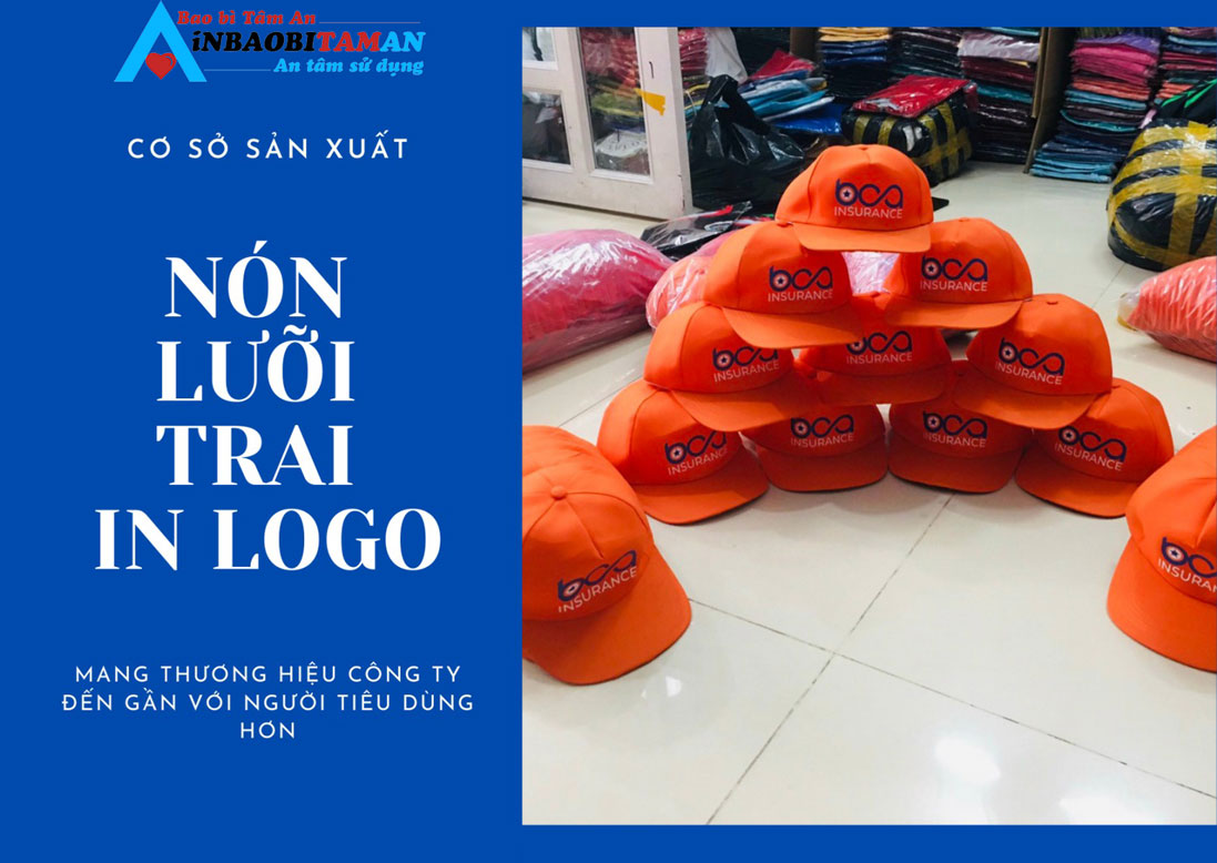 Xưởng sản xuất mũ nón in logo thương hiệu